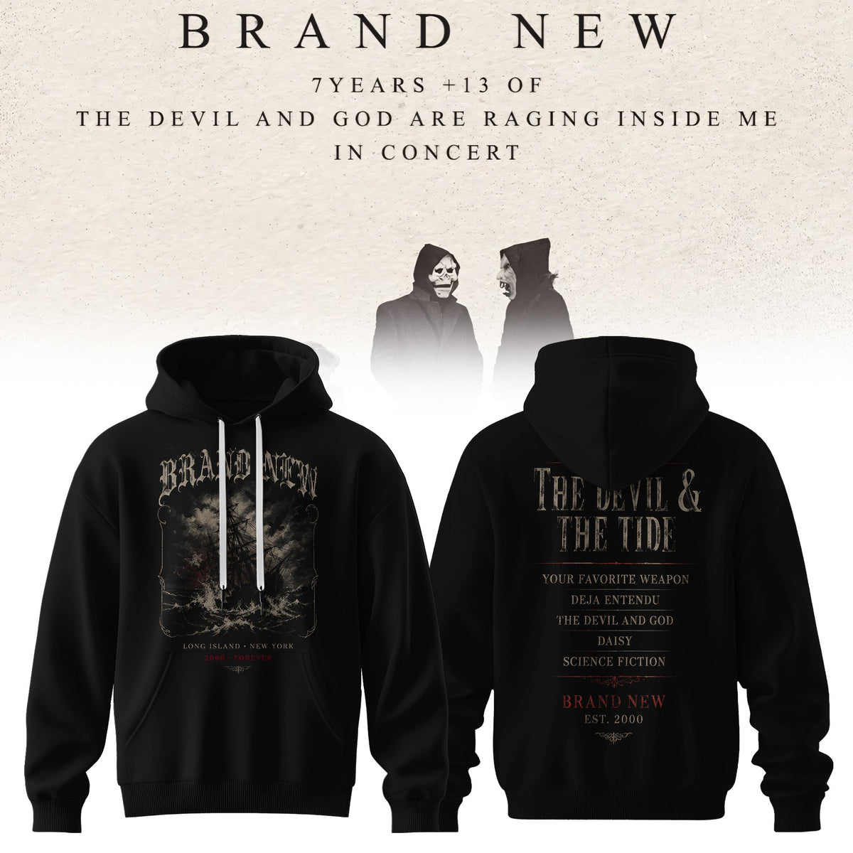 BRAND NEW – THE DEVIL AND GOD COLLECTION HOODIE