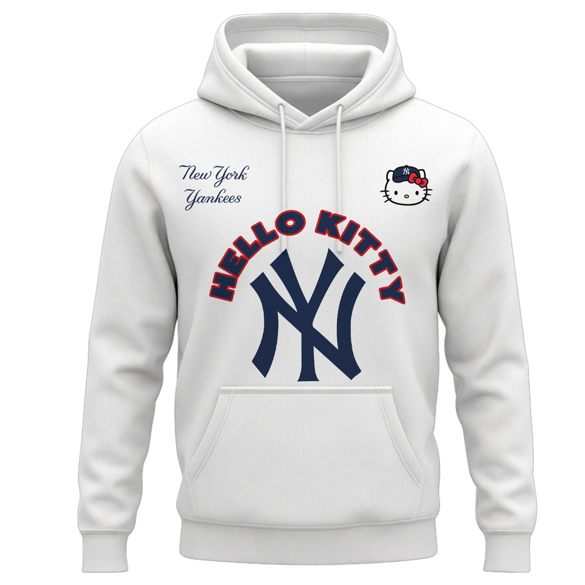 NYY x Hello Kitty Game Night 2026 Hoodie