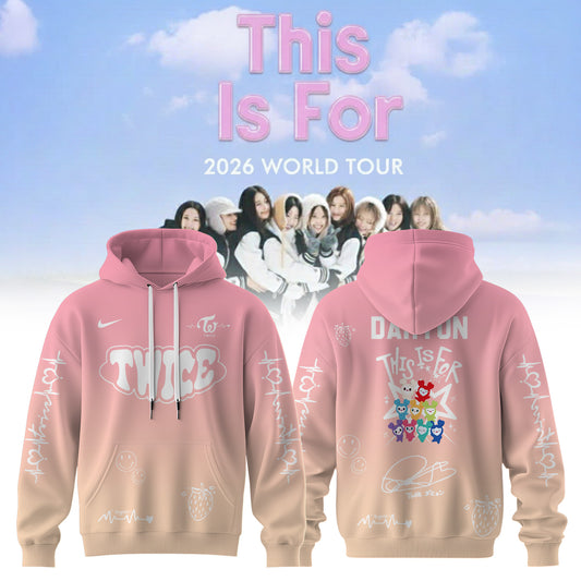 TWICE 2026 WORLD TOUR — “THIS IS FOR” Hoodie Drop!