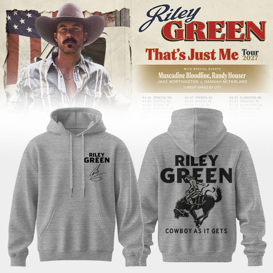 Riley Green That’s Just Me Tour signed Hoodie