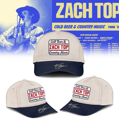 Zach Top “Cold Beer & Country Music Tour 2026” Signature Limited Edition – Sweatshirt