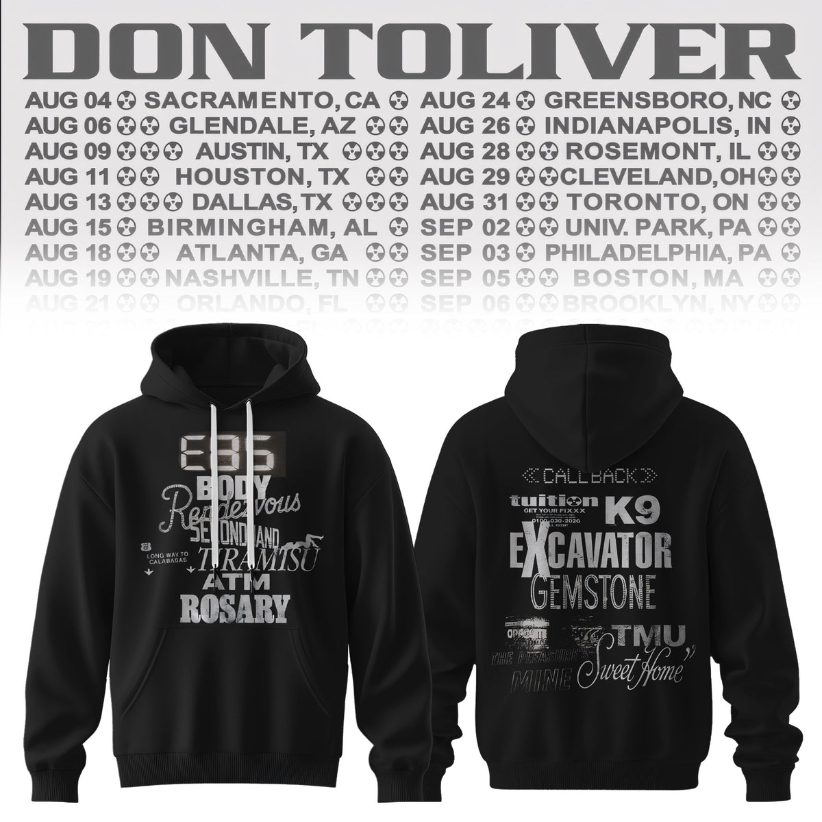 DON TOLIVER “NITROUS” OFFICIAL HOODIE COLLECTION IS HERE