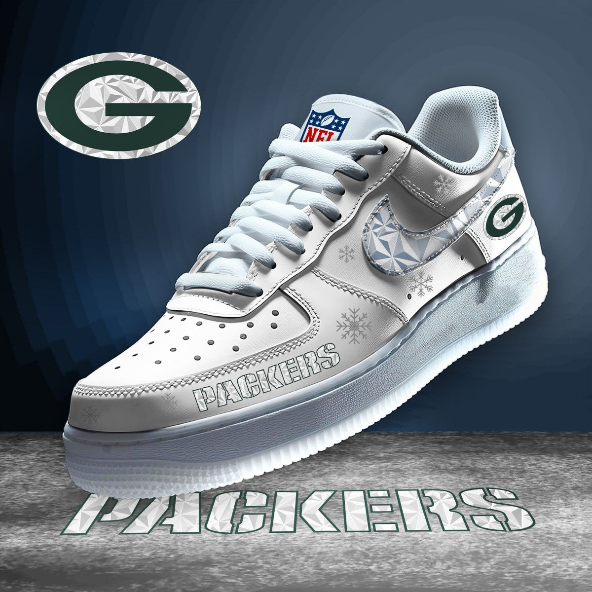 Green Bay Packers | Personalized Air Force 1, NFL Personalized Limited Edition Shoes 2025 |12