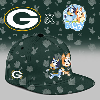 Green Bay Packers x Bluey Night Limited Hoodie | CZ24
