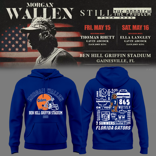 Limited Edition “Still The Problem Tour” At Ben Hill Griffin Stadium, Florida Gators Hoodie