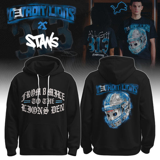 EMINEM X LIONS THANKSGIVING TEE HOODIE LIMITED DROP! Get Yours Before Kickoff!