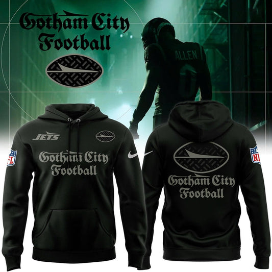 New York Jets “Gotham City Football” Hoodie