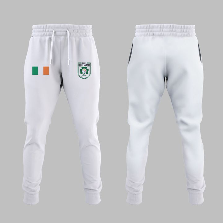 Pittsburgh Steelers 2025 Ireland game Zip Hoodie - White