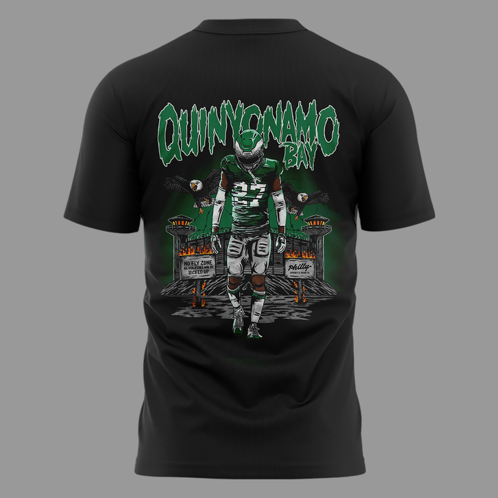Limited Edition Quinyonamo Bay Black Tshirt 2025