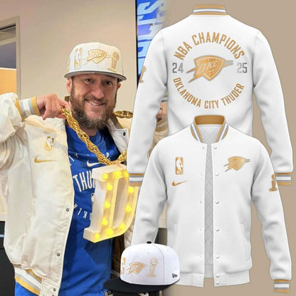 Oklahoma City Thunder's 2025 Ring Ceremony Jacket