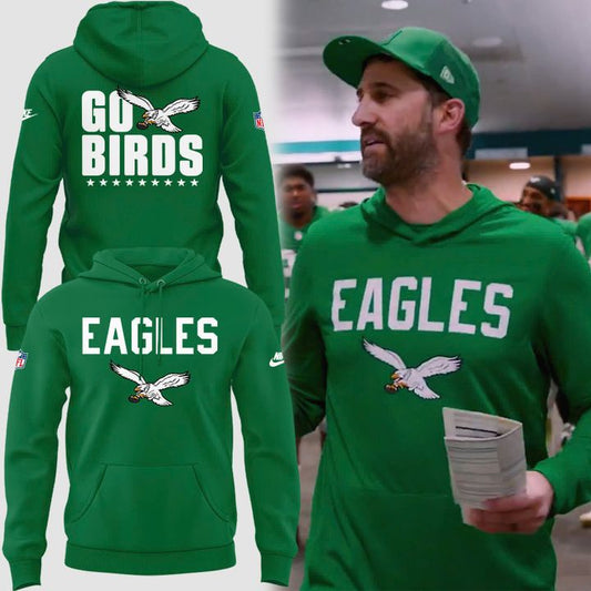 Special 2025 Kelly Green Philadelphia Eagles Hoodie v2