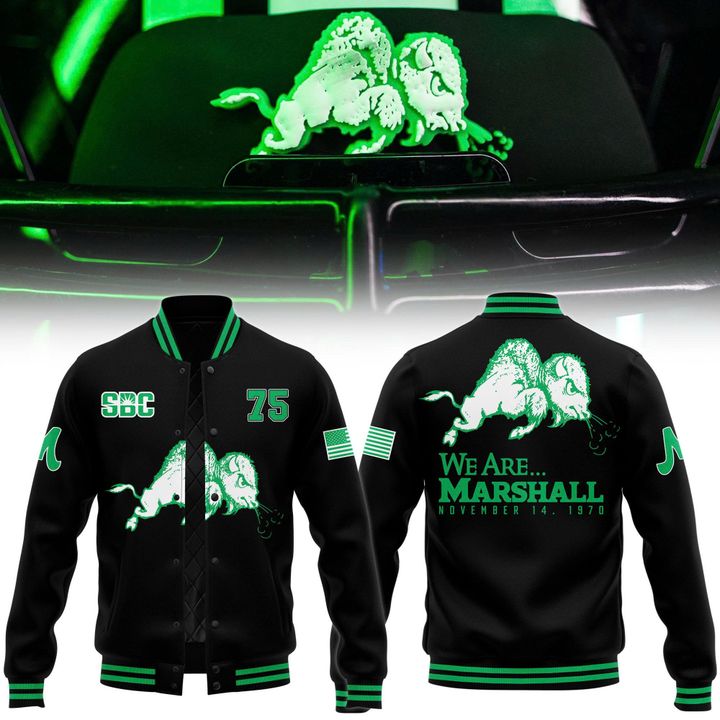 Marshall Football New Bomber Jacket V1