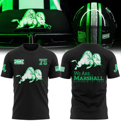 Marshall Football New T-Shirt V1
