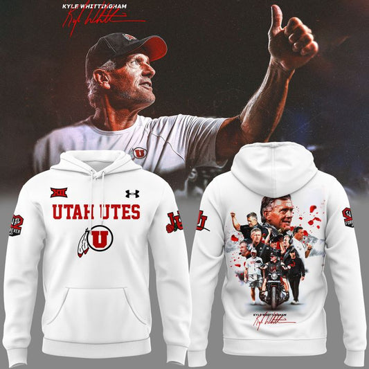 Utah Utes – 21 Years, One Legend (Kyle Whittingham) Limited Exclusive Hoodie
