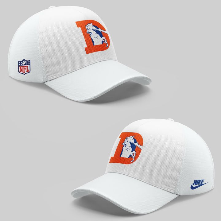 Denver Broncos White Out 2025 Limited Edition Zip Hoodie