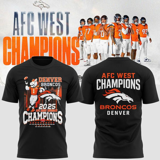 Denver Broncos – 2025 AFC West Champions Shirt