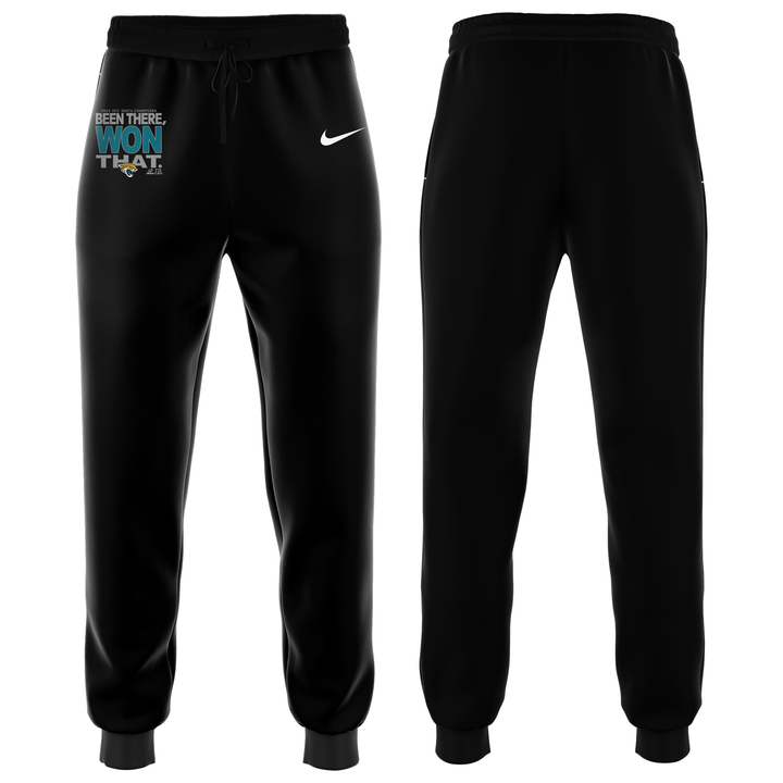 Official Jacksonville Jaguars 2025 AFC South Division Champions "Been There Won That" Hoodie - Black (Updated Version)