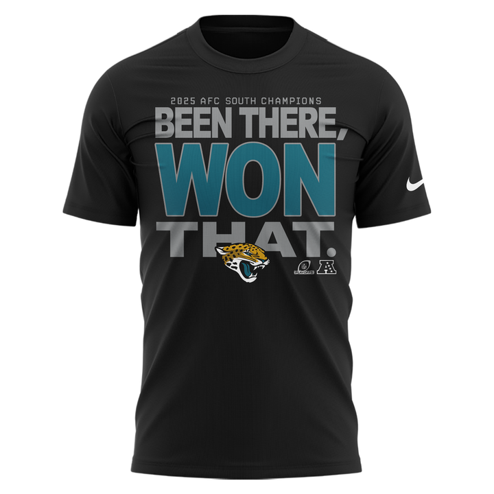Jacksonville Jaguars 2025 AFC South Champions Shirt