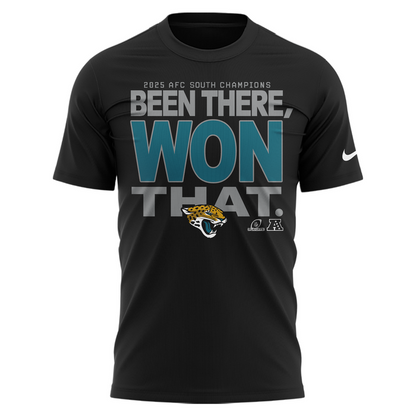 Jacksonville Jaguars 2025 AFC South Champions Shirt