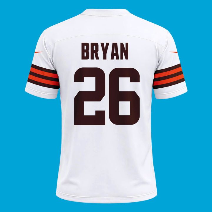 2026 Exclusive Version Jersey Signed Zach Bryan x Cleveland Browns “With Heaven On Tour” Huntington Bank Field for fans