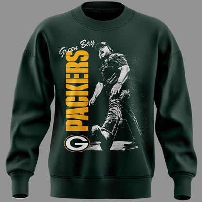05.Luke Combs x Green Bay Packers My Kinda Saturday Night Tour 2026 - SWEATSHIRT