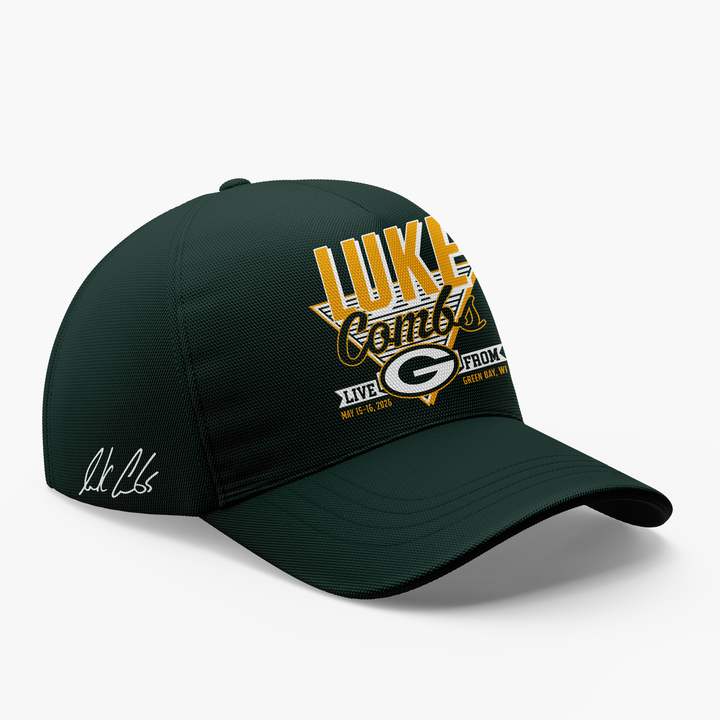 07.Luke Combs x Green Bay Packers My Kinda Saturday Night Tour 2026 - Tshirt