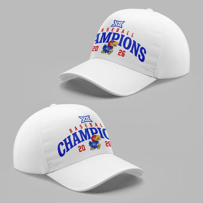 Unisex adidas Royal Kansas Jayhawks 2026 Big 12 Baseball Regular Season Champions Sweatshirt