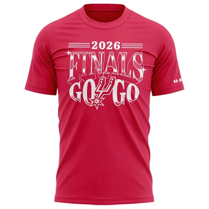 San Antonio Spurs 2026 Finals T-Shirt - Pink