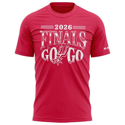 San Antonio Spurs 2026 Finals T-Shirt - Pink