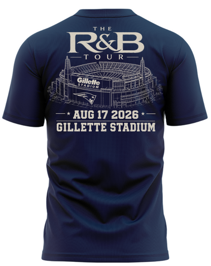 Limited Edition The R&B Tour – Gillette Stadium 2026 T-Shirt