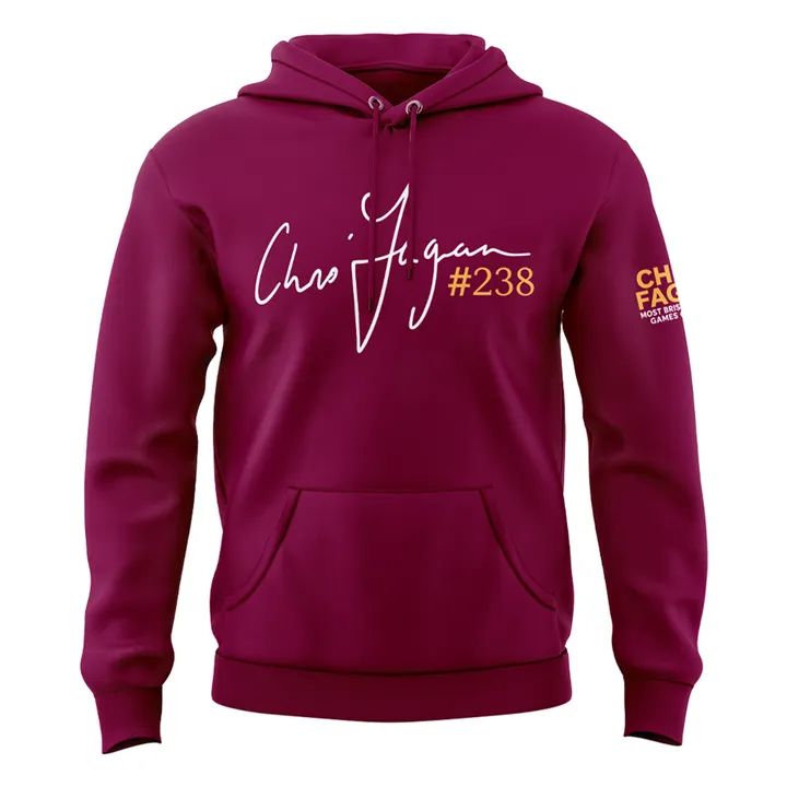 Exclusives New 2026 Chris Fagan Milestone Hoodie