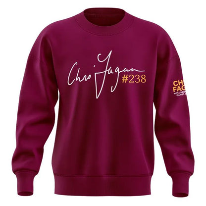 Exclusives New 2026 Chris Fagan Milestone Sweatshirt