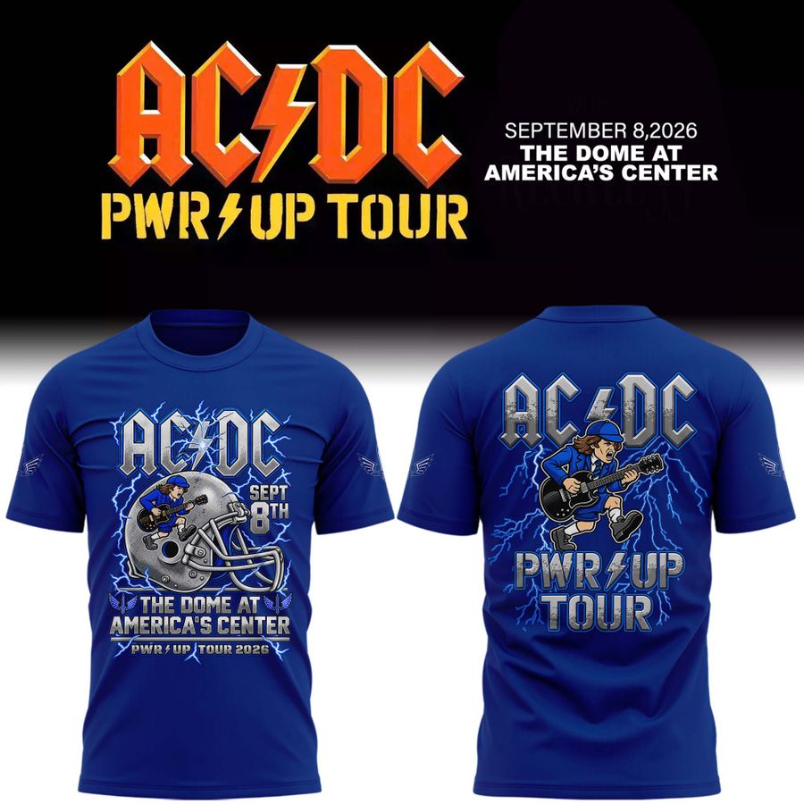 AC/DC PWR UP Tour – St. Louis Battlehawks 2026 Limited Edition Shirt