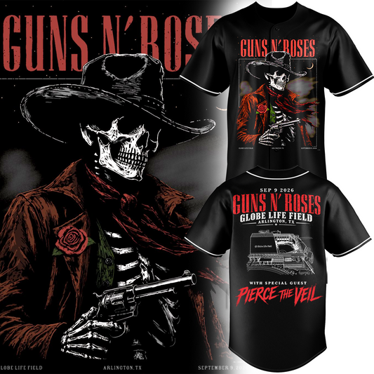 GN’Roses x Globe Life Field 2026 Tour Limited Edition jersey_001