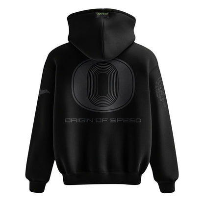 Men's Nike Oregon Ducks Football Origin of Speed Air Hoodie – Black
