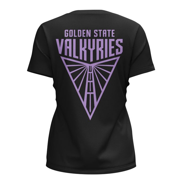 01.(Women's)Limited edition Golden State Valkyries 2026 WNBA Finals T-Shirt- Black