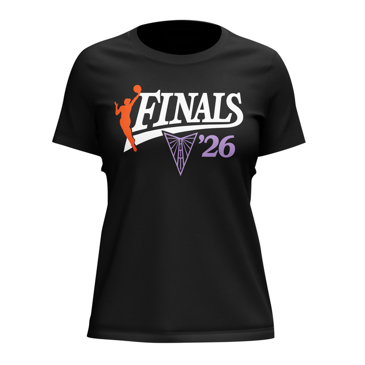 03.(Women's)Limited edition Golden State Valkyries 2026 WNBA Finals T-Shirt- Black