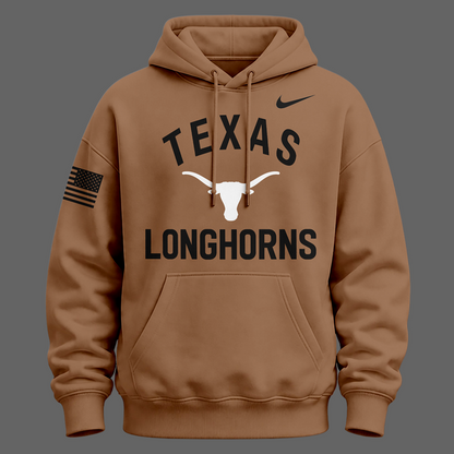 Texas Longhorns 2026 Military Appreciation Sideline Dri-FIT Hoodie