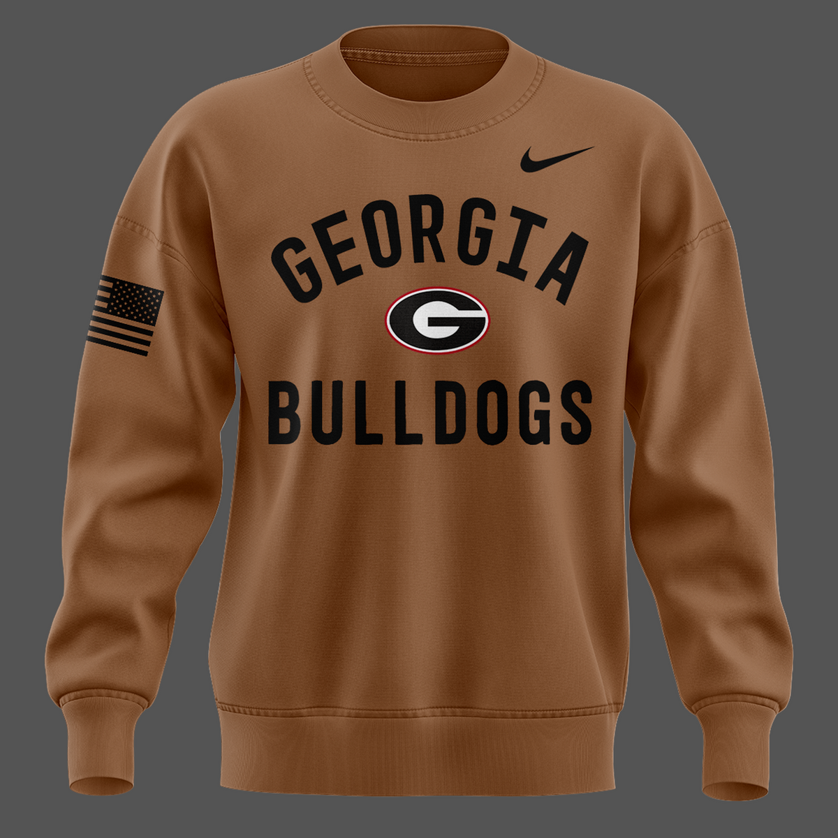 Georgia Bulldogs Nike 2026 Military Appreciation Sideline Dri-FIT SWEATSHIRT