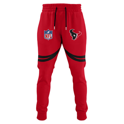 Unisex Battle Red Game Texans Hoodie