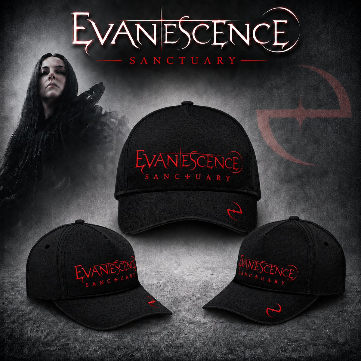 .Evanescence “Sanctuary 2026 World Tour” – Hoodie