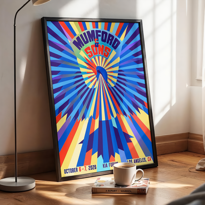 Limited Edition Prizefighter, CA Tour 2026 Poster