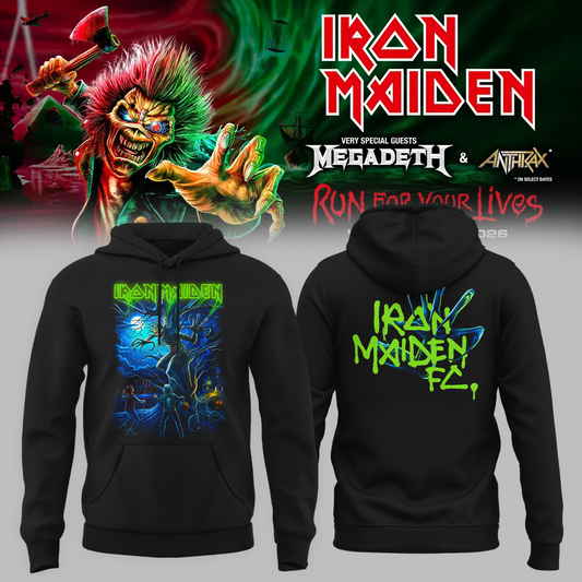 Iron Maiden Costa Rica 2026 Event Hoodie
