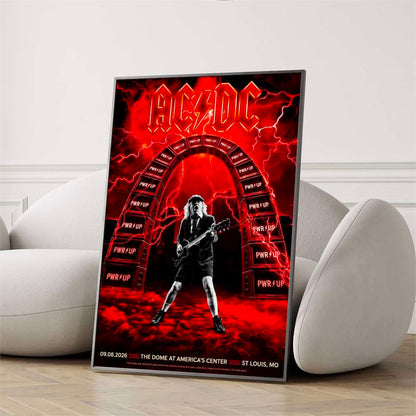 St. Louis Pwr Up tour Event Poster - Portrait - Poster
