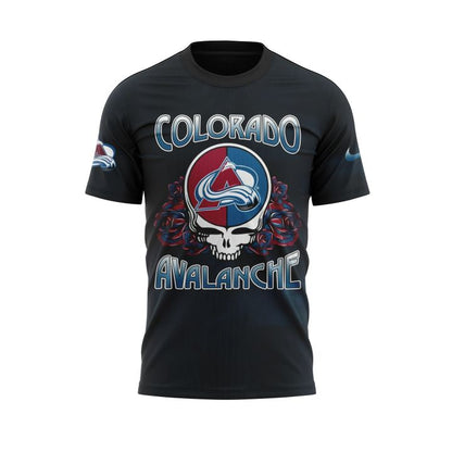 4. Limited Edition Colorado Avalanche Grateful Dead Night Tshirt