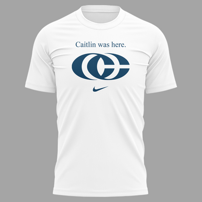 Special New Caitlin Clark logo T-Shirt white