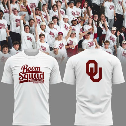 Oklahoma Sooners BoomSquad T-Shirt - Limited Edition