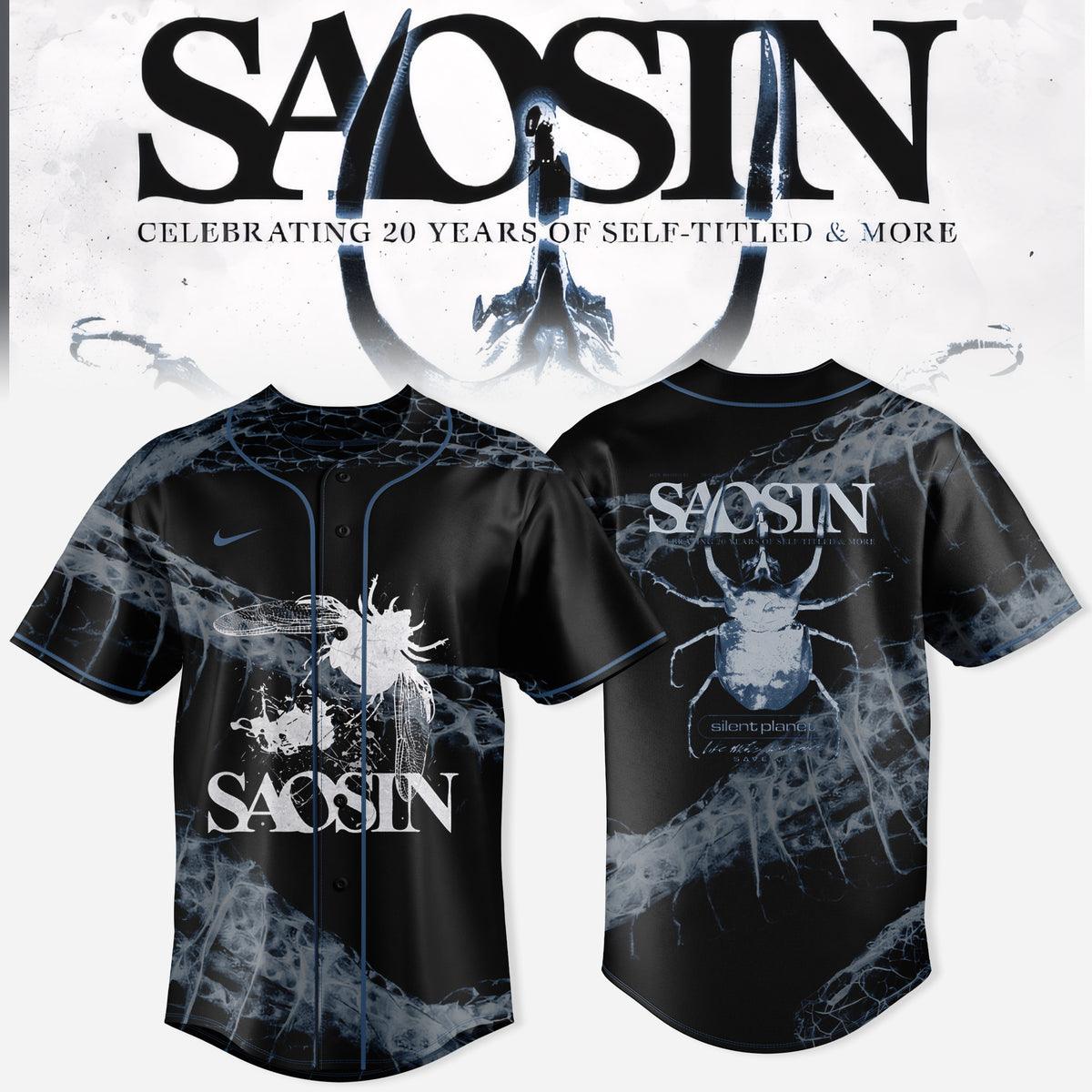 _SAOSIN — 20 YEARS OF POST-HARDCORE LEGACY JERSEY