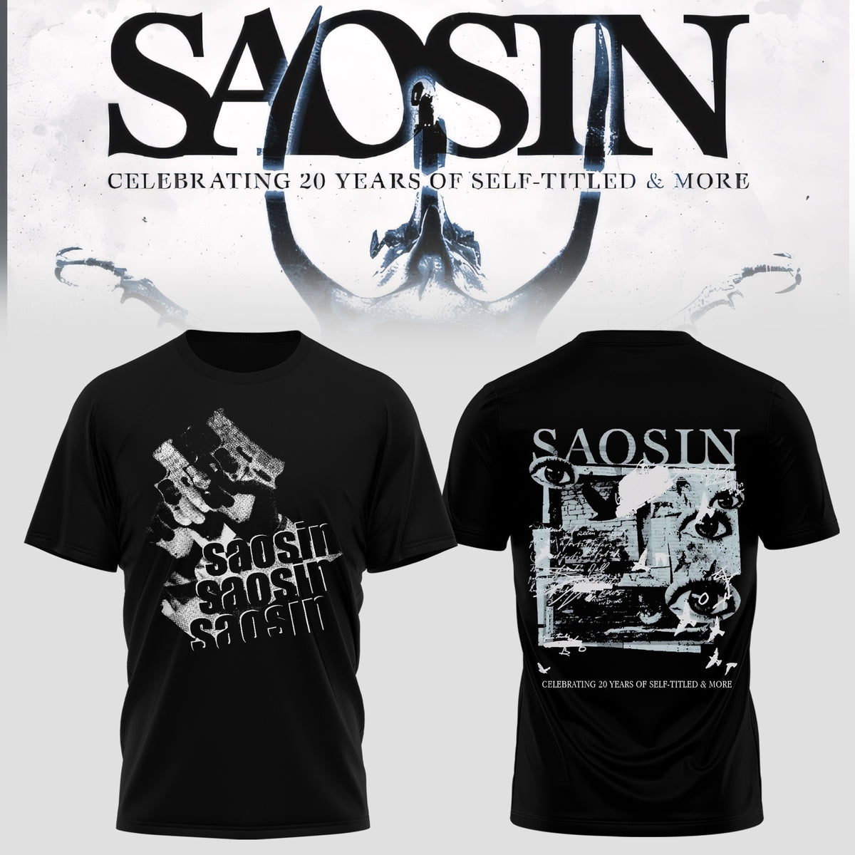 SAOSIN — 20 YEARS OF POST-HARDCORE LEGACY TEE