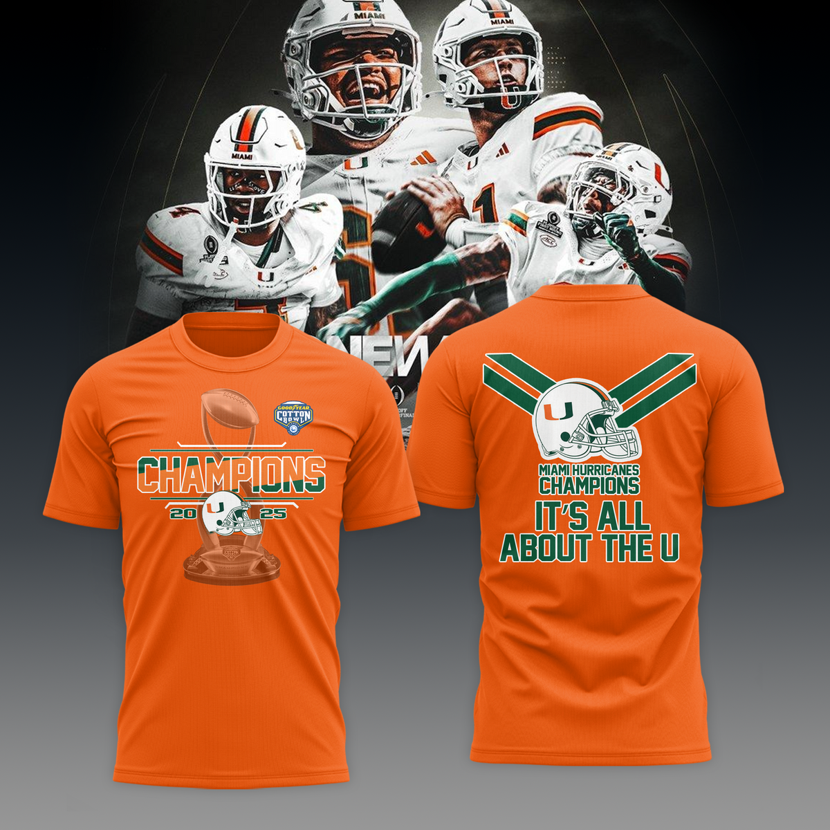 MIAMI 2025 GOODYEAR COTTON BOWL CLASSIC TShirt
